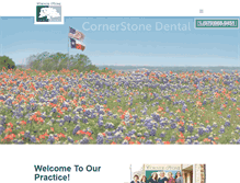 Tablet Screenshot of iluvcornerstone.com